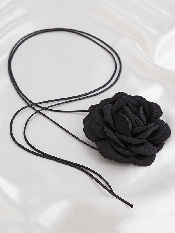 Flower Shape Dainty Necklace Necklaces Accessories