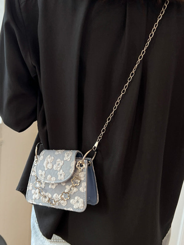 Chains Geometric Crossbody Bags Evening Bags & Clutches Satchels