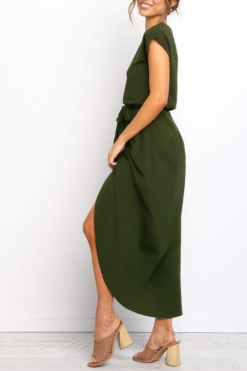 Chicindress Solid Color Essential Grace Midi Dress(4 Colors)