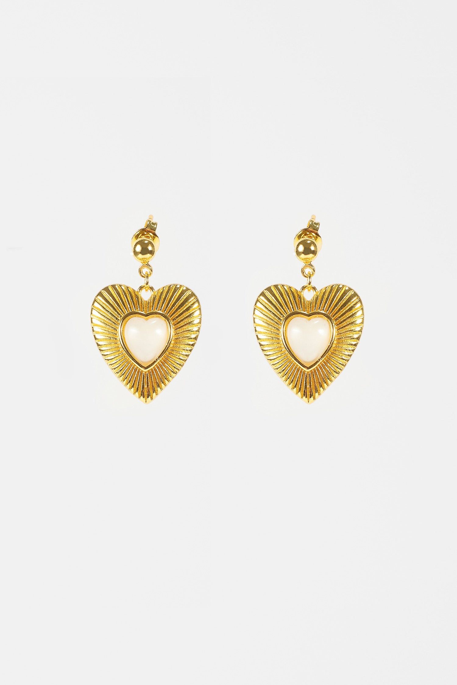 Stud Heart Shape Earrings