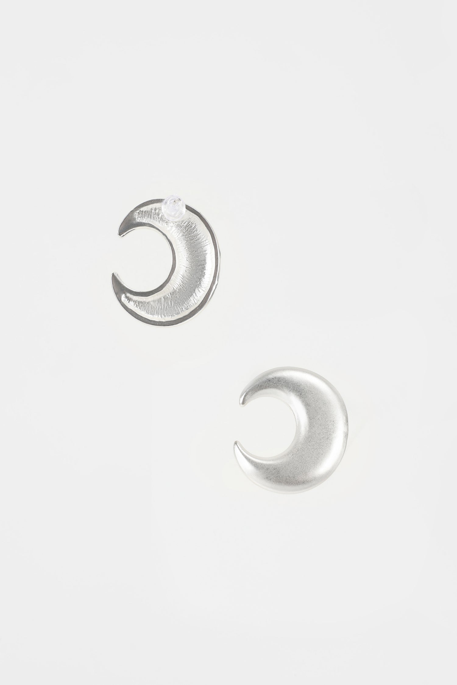 Metal Crescent Shape Earrings