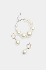 Faux Pearl Accessories Set