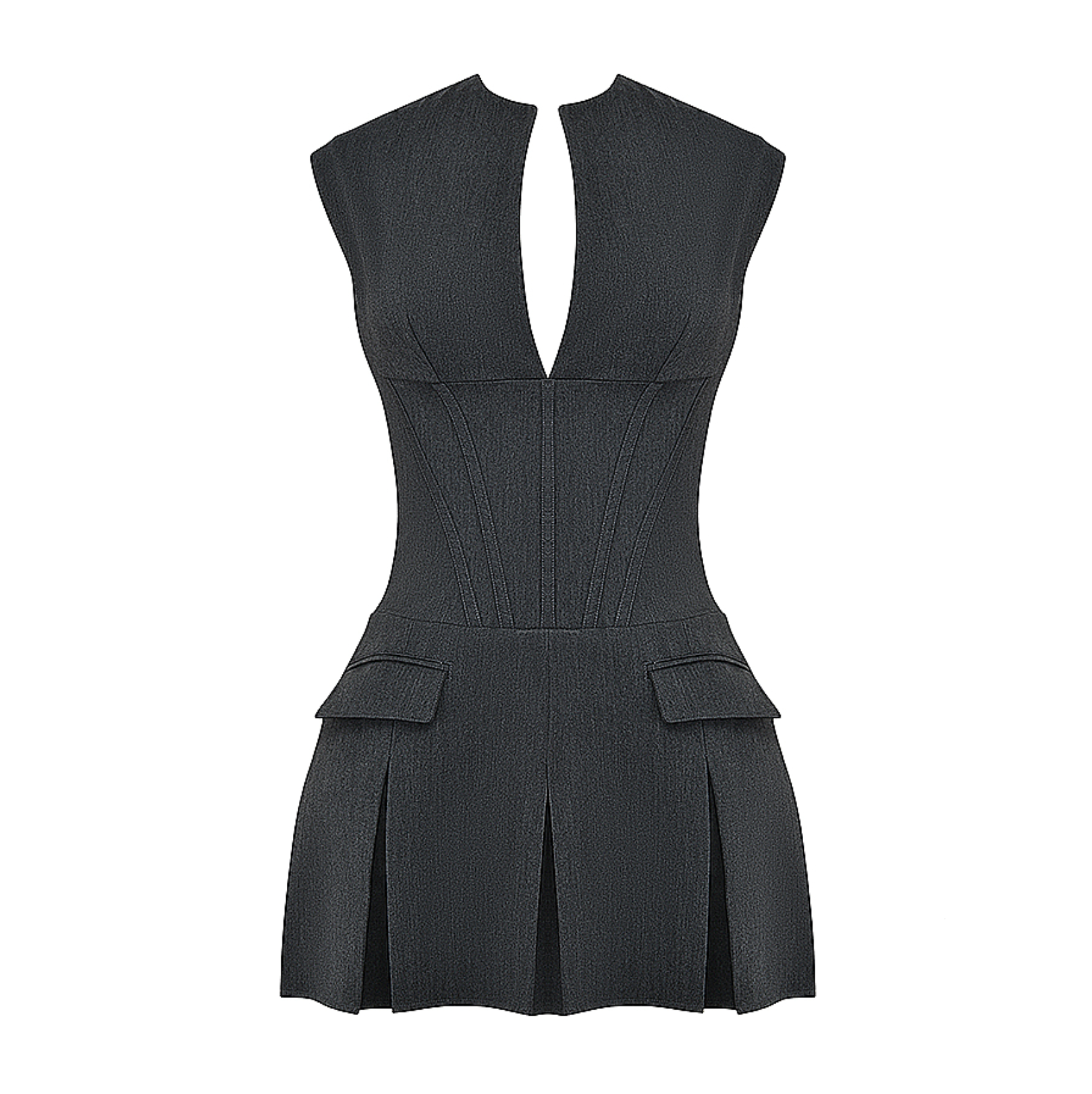 Erica - Pleated Mini Dress