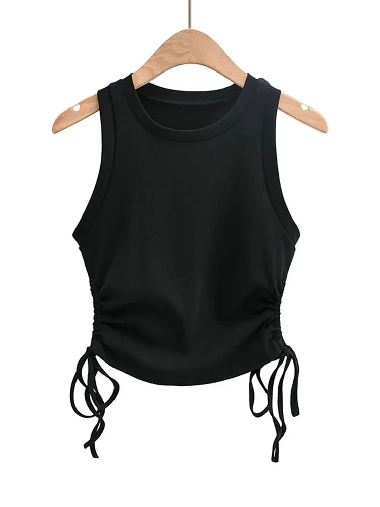 2024 Summer NEW Arrival Women Solid Color Sexy Causal Basic Style Tank Top Dailywear