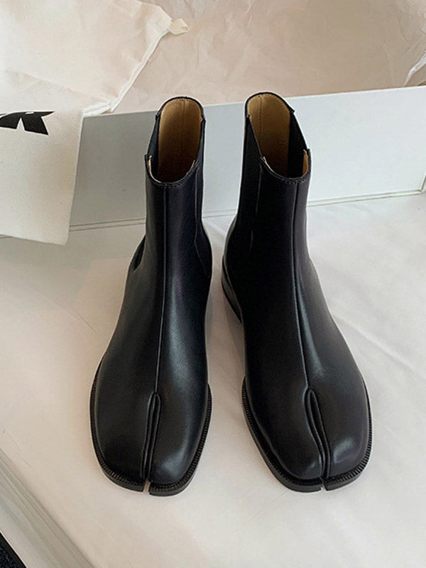 Split-Joint Split-Toe Boots Chelsea Boots