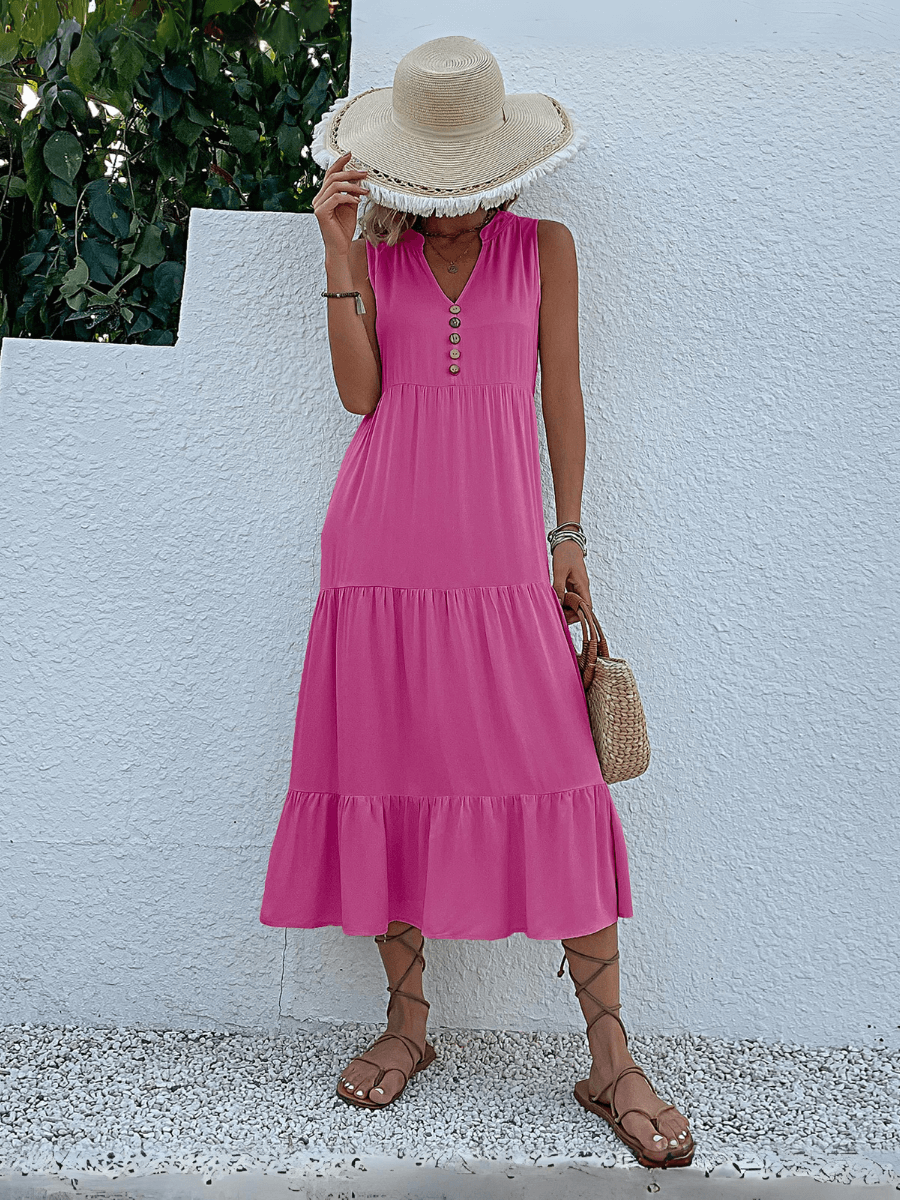 Olivian Tired Maxi Dress