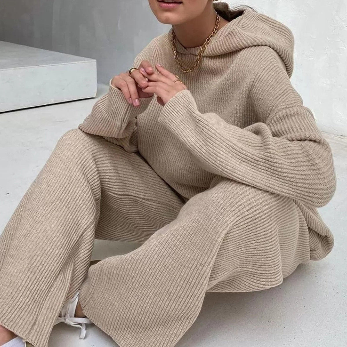 Alessia Cardigan + Pants Suit