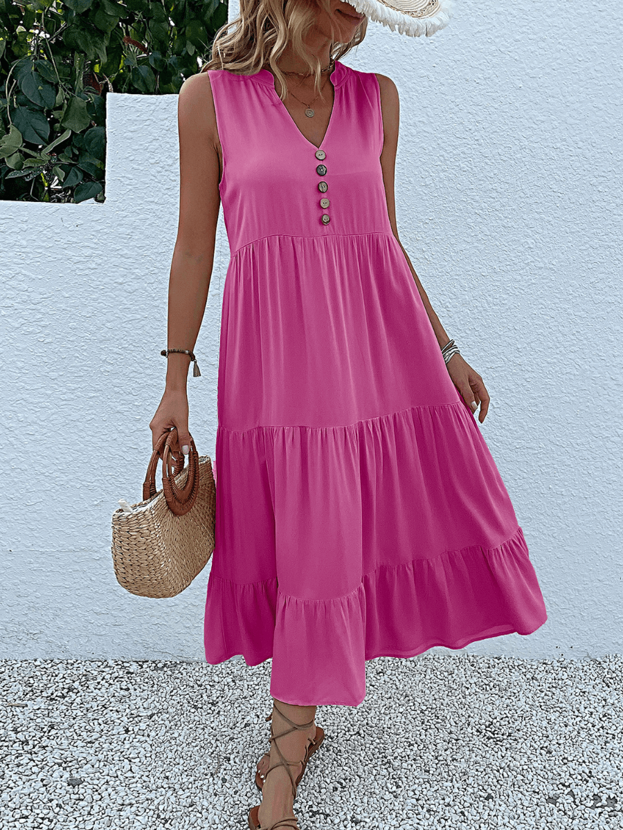 Olivian Tired Maxi Dress