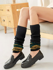 Casual Keep Warm Printed Leg Warmers Accessories