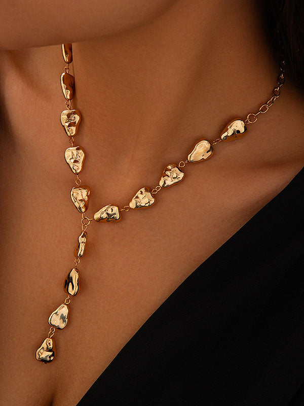 Normcore Chains Geometric Necklaces Accessories