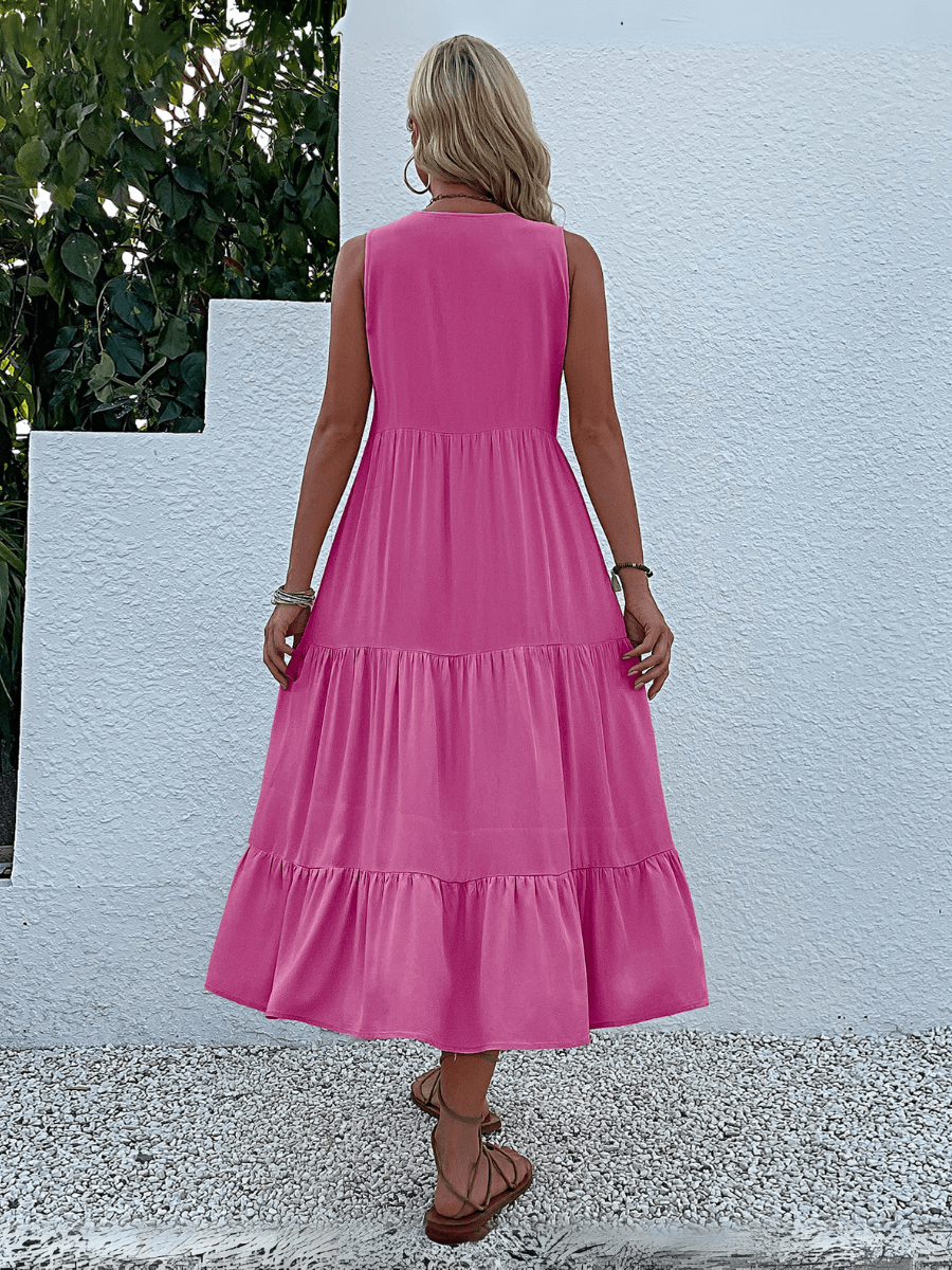 Olivian Tired Maxi Dress