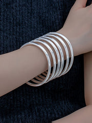 Geometric Solid Color Bracelet Accessories