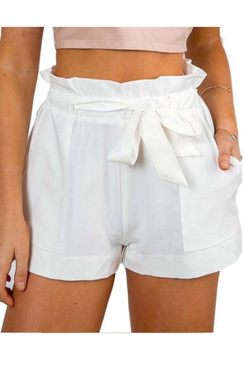 Chicindress Casual Wide Leg Shorts With Ruffle