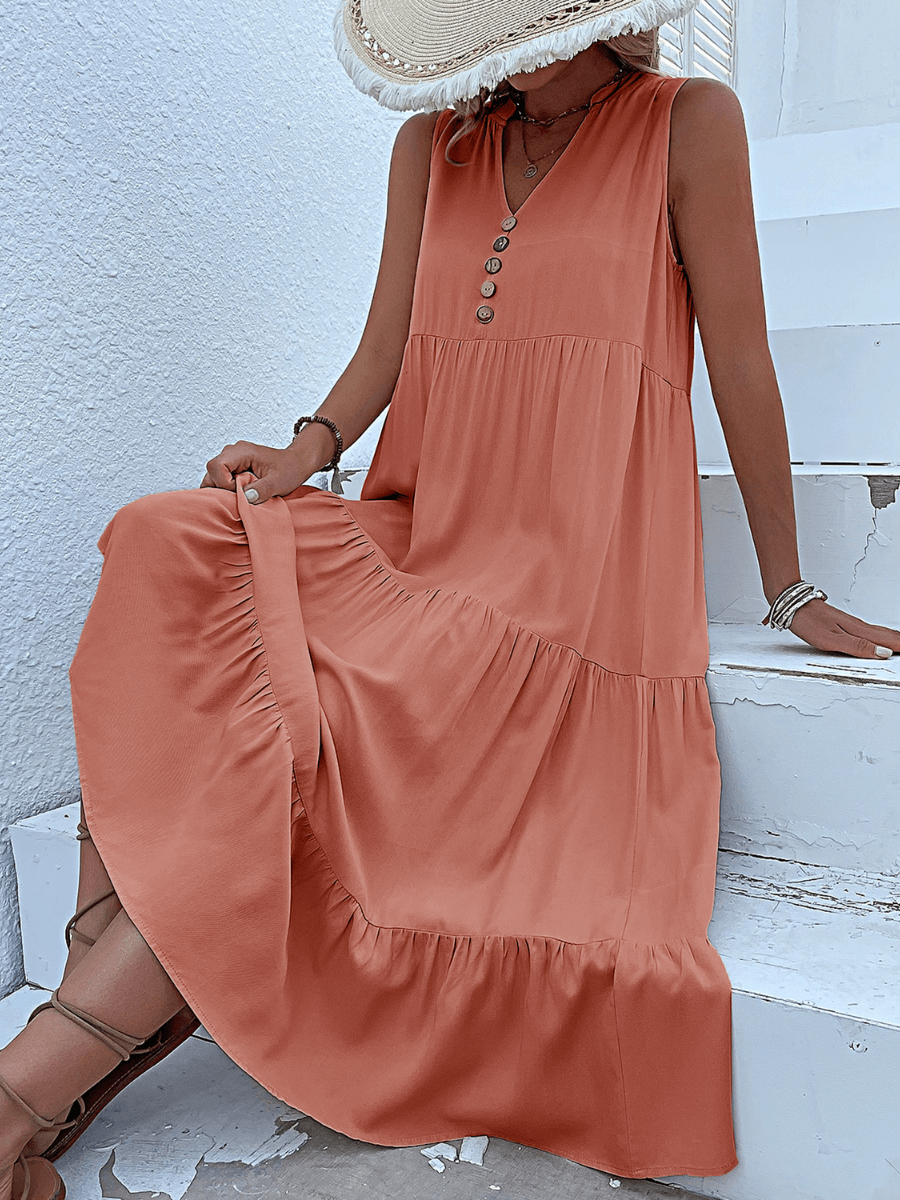 Olivian Tired Maxi Dress