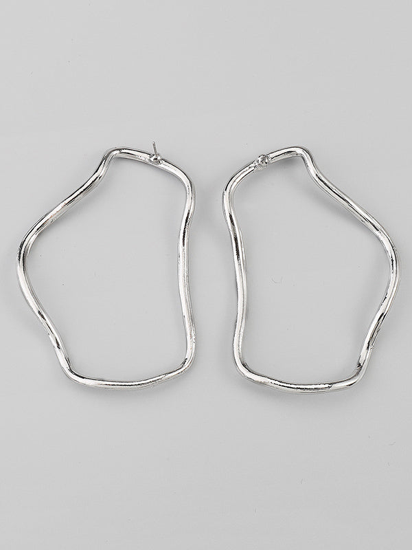 Normcore Geometric Drop Earrings