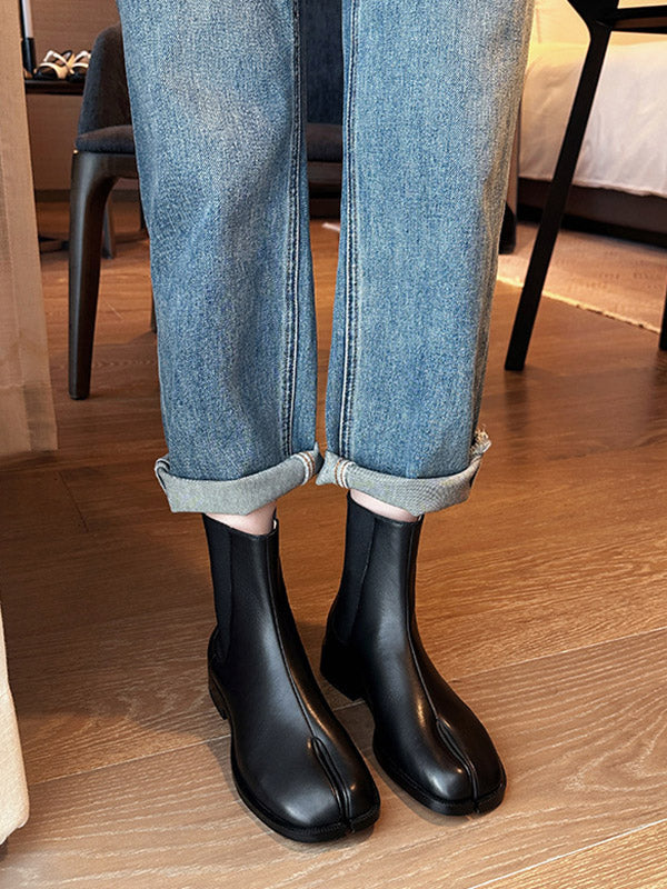 Split-Joint Split-Toe Boots Chelsea Boots