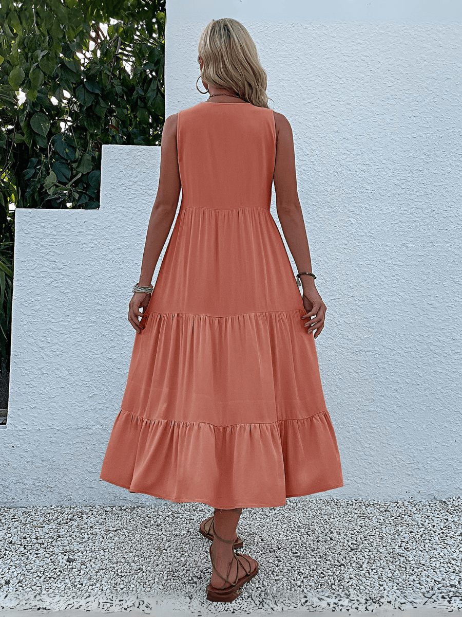 Olivian Tired Maxi Dress