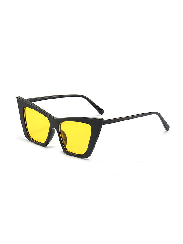 Sun-Protection Geometric Sunglasses Accessories