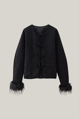 Griselda Feather Textured Jacket