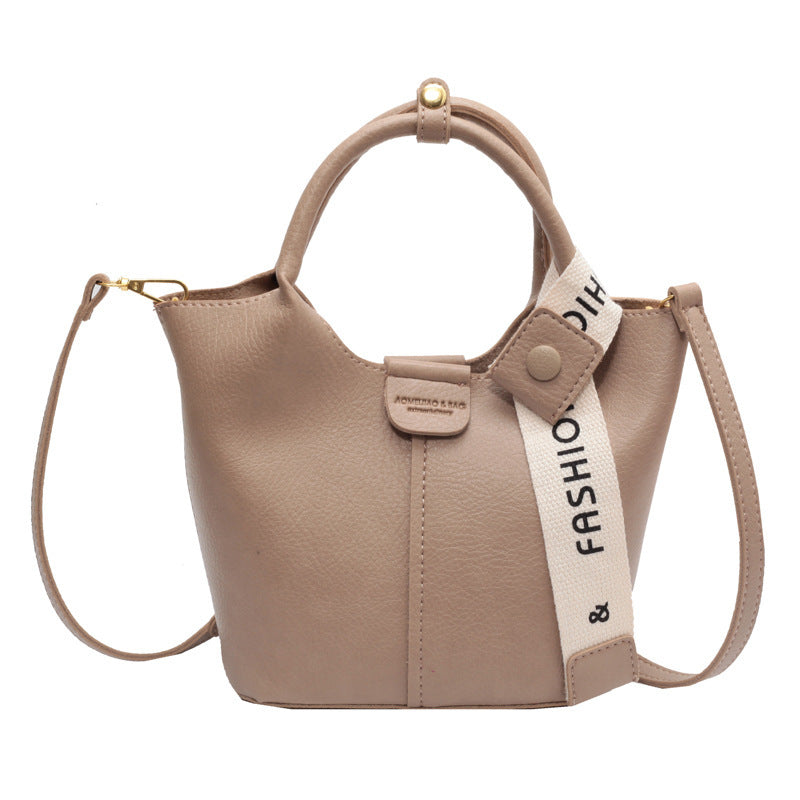 Versatile-Bucket Shoulder Bag