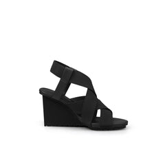 Jady Rose | Brandie Wedge Sandal - Black