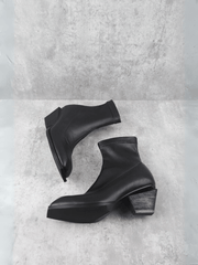 Jady Rose | Lucy Stretch Sock Ankle Boot - Black