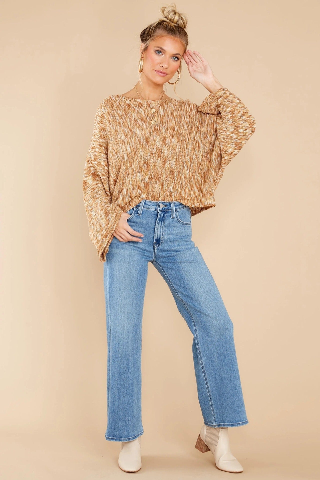 Motivated High Rise Wide Leg Jeans