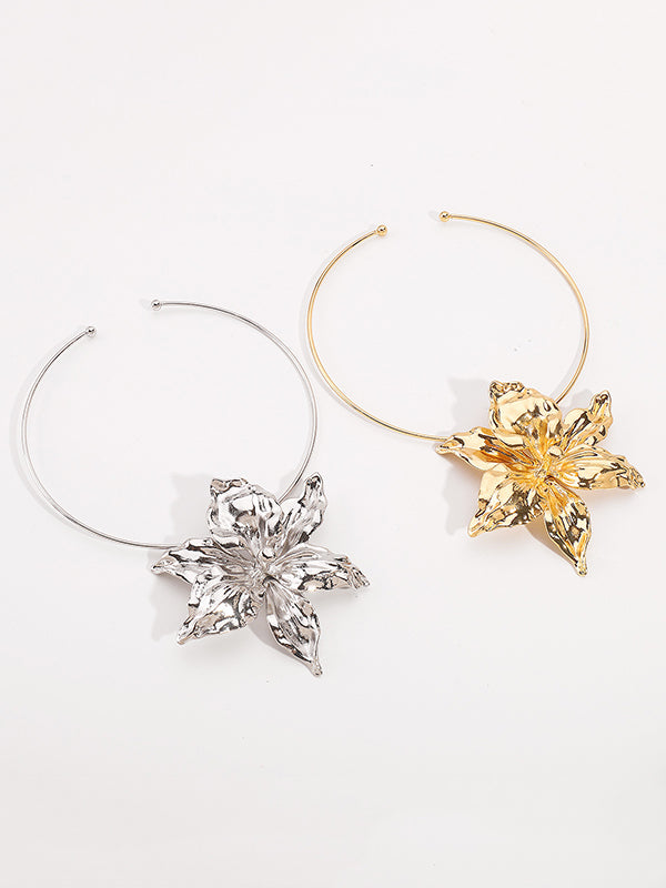 Flower Shape Ringent Necklaces Accessories