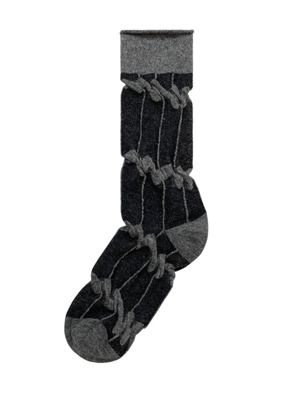 Elasticity Striped Socks Accessories