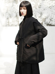 Original Solid Warm Cotton-Padded Coat