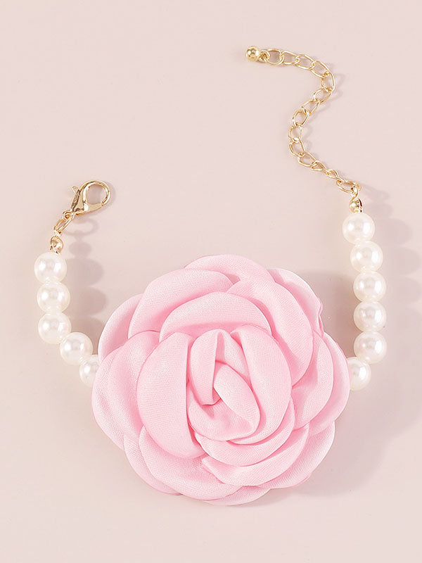 Three-Dimensional Flower Bracelet Accessories