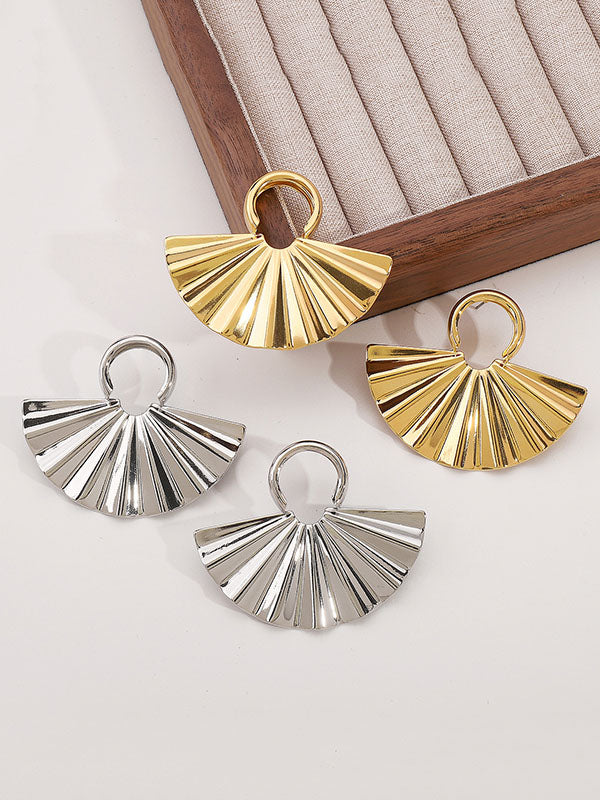 Geometric Drop Earrings