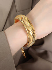 Pleated Solid Color Bracelet Accessories