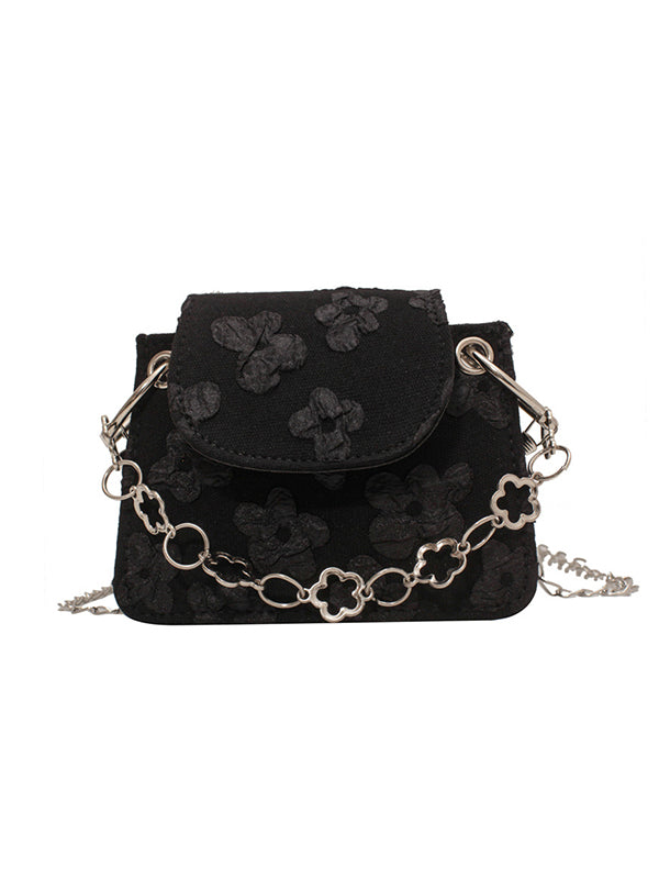 Chains Geometric Crossbody Bags Evening Bags & Clutches Satchels