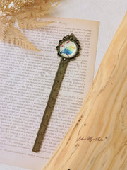 LikeMyChoice?  Flower and Bird Retro Metal Bookmark