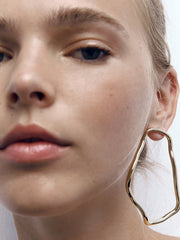 Normcore Geometric Drop Earrings