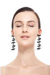 Bat Tassel Dangle Drop Earrings