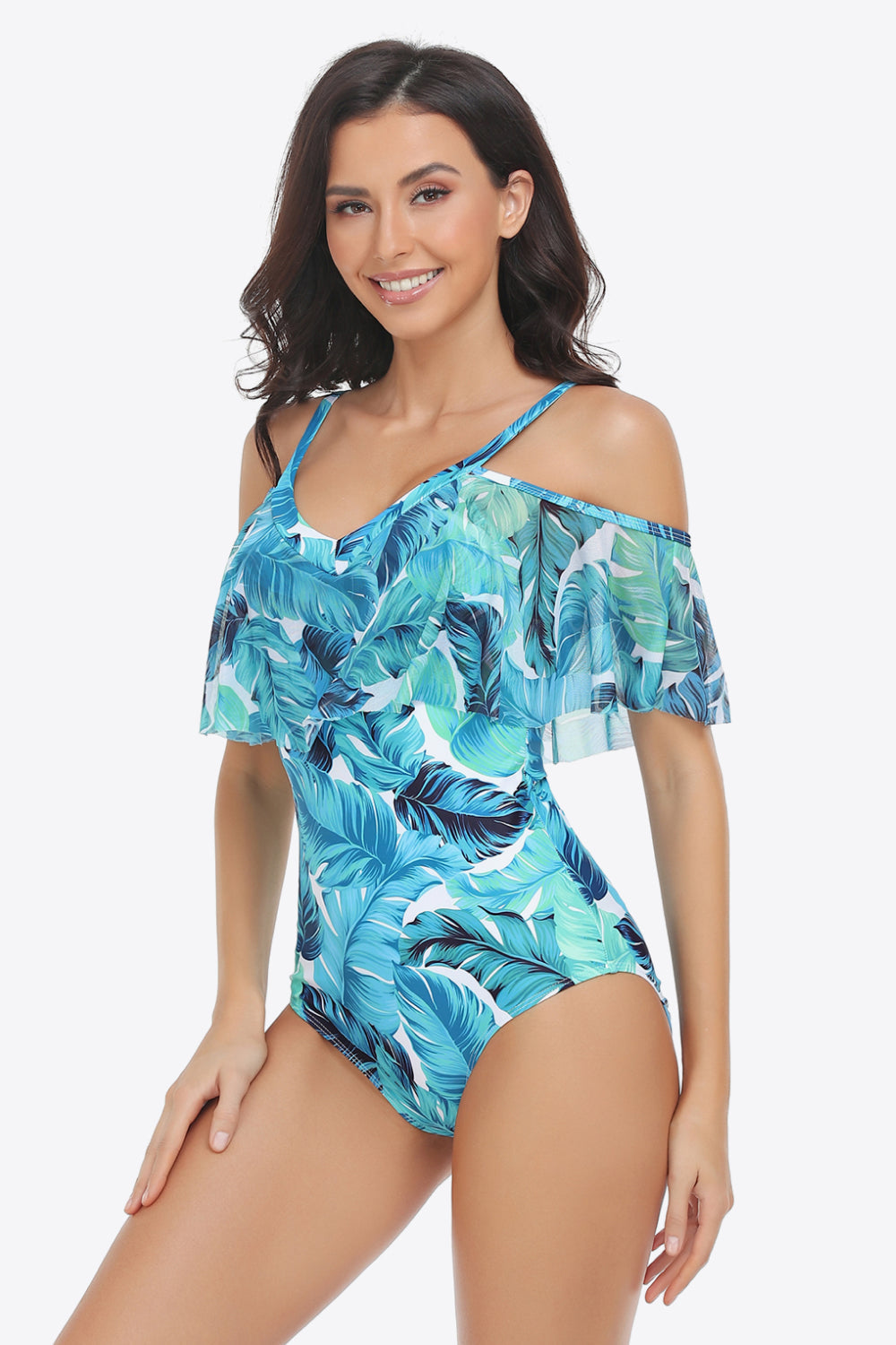 Zelda Botanical Print One-Piece Swimsuit