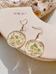 Hypoallergenic Dangle Drop Earrings Made With Resin - Cute Earrings