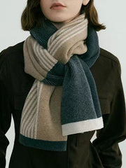 Keep Warm Striped Scarf