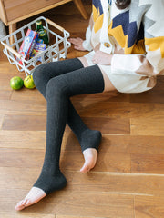 Casual Skinny Keep Warm Solid Color Leg Warmers Accessories