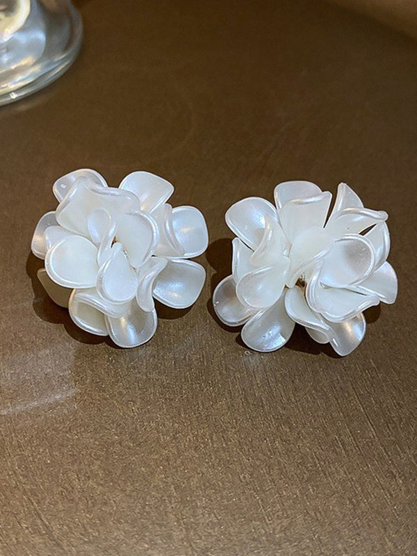 Flower Shape Earrings Accessories