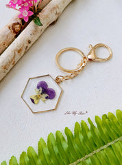 Dancing Orchid Keychain