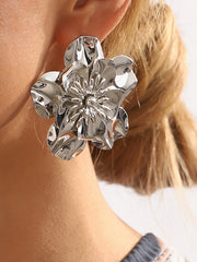 Flower Shape Drop Earrings