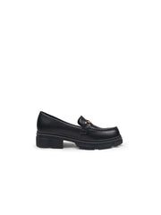 JadyRose | Black Pearl Leather Loafer