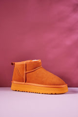 Smaibulun Ugg | Ultra Mini Platform Low Ankle Boot - Orange