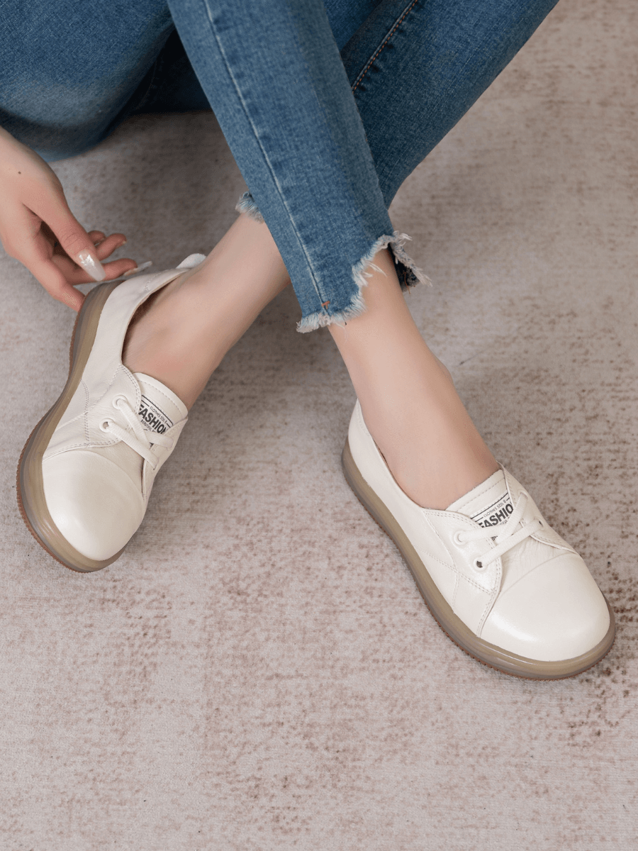 RUMOUR HAS IT| BASEBALL LOVER LEATHER LOAFER