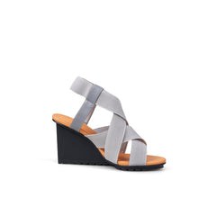 Jady Rose | Brandie Wedge Sandal - Grey