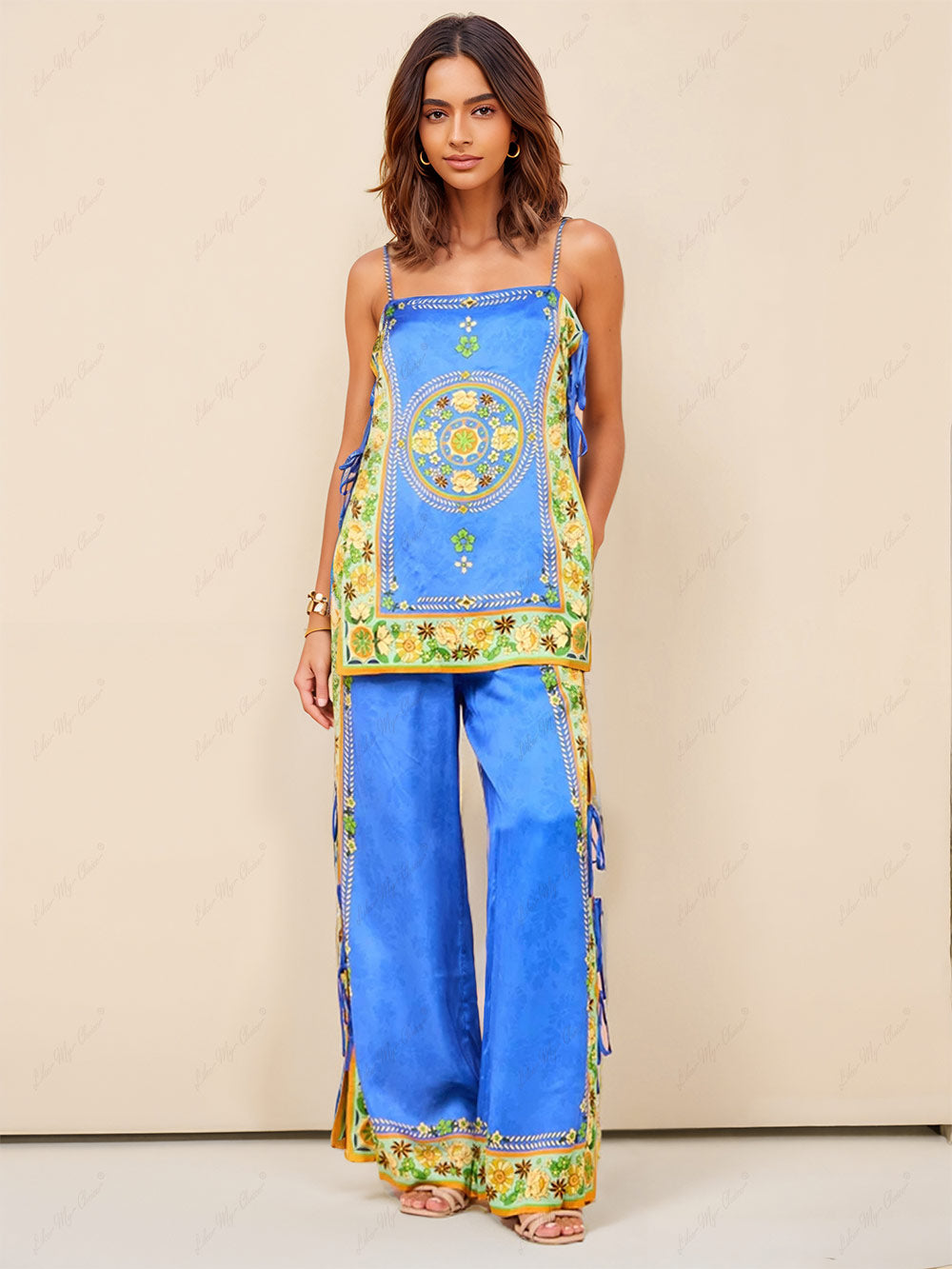 Ornate Mosaic Tiles Pants