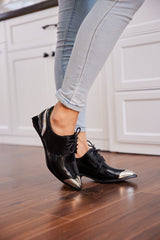 Jady Rose | Bancroft Leather Oxford Pump - Black